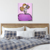 "Neugierde und Neugierige!" überzogene Canvas, 16x Leinwanddruck (Insitu (Schlafzimmer))