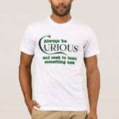 Neugierig 7W T-Shirt (Vorderseite)