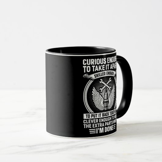 Neugierig genug, es auseinander zu nehmen, ich bin tasse (VorderseiteRechts)