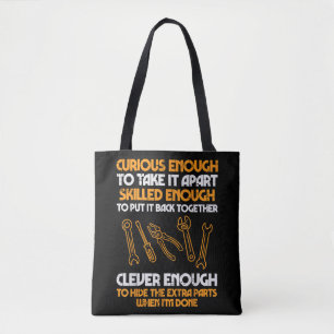 neugierig genug, um es mitzunehmen Autogarage Auto Tasche