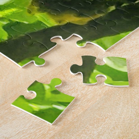 "Neugierig in der Kanopie" Puzzle (Seite)