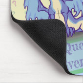 Neugierig lil Dragon~ Fragen Sie alles! Mousepad (Ecke)