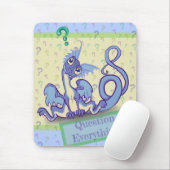 Neugierig lil Dragon~ Fragen Sie alles! Mousepad (Mit Mouse)