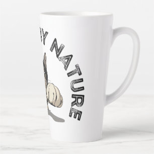 Neugierig nach der Natur, die Katzengestaltung aus Milchtasse