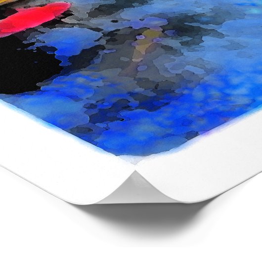 Neugierig, poster (Ecke)