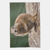 Neugierig Prairie Dog Küchentücher (Vertikal)