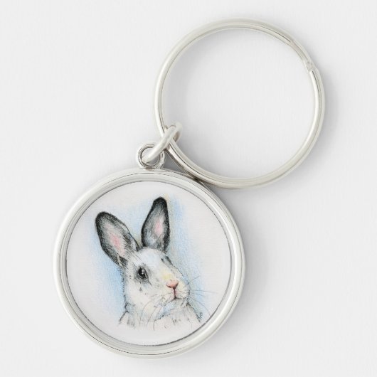 Neugierig Schlüsselanhänger (Vorne)