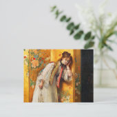 Neugierig von Alfred Stevens Postkarte (Stehend Vorderseite)