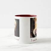 Neugierig Zweifarbige Tasse (Mittel)