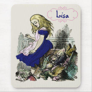 Neugierige Alice ~ Mousepad Wonderland