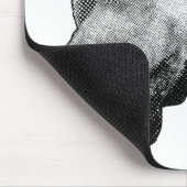 Neugierige Ansicht, Glücklicher Schreibtisch Mousepad (Ecke)