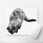 Neugierige Ansicht, Glücklicher Schreibtisch Mousepad (Mit Mouse)