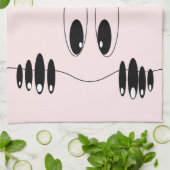 Neugierige Augen Küchentuch Spielend (Gefaltet)