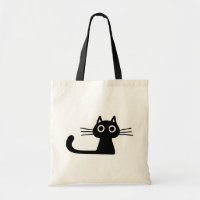 Neugierige Black Kitty Cat Kitten Fun Animal Art