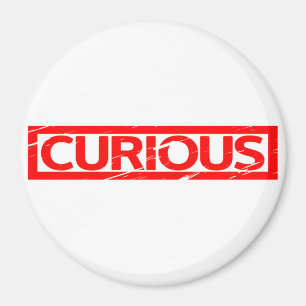 Neugierige Briefmarke Magnet