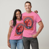 Neugierige Chipmunk Forest Adventure T - Shirt Des (Unisex)