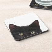 Neugierige, digitale Bilder von Kitty Getränkeuntersetzer (Linke Seite)