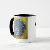 Neugierige Emu-Kaffee-Tasse Tasse (Vorderseite Links)