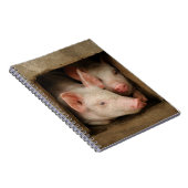 Neugierige Ferkel Notizblock (Rechte Seite)