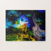 Neugierige Fisch-Spannvorrichtung sah Puzzlespiel Puzzle (Horizontal)