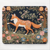 Neugierige Fox Imitate Stickereien Elegant Mousepad (Vorne)
