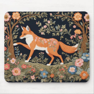 Neugierige Fox Imitate Stickereien Elegant Mousepad