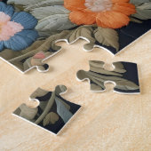 Neugierige Fox Imitate Stickereien Elegant Puzzle (Seite)