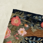 Neugierige Fox Imitate Stickereien Elegant Strandtuch (Beispiel)