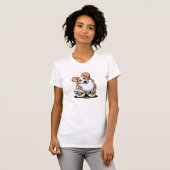 Neugierige Goldbrasse T-Shirt (Vorne ganz)