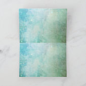 Neugierige Gruß des Kurators Karte (Innenseite)