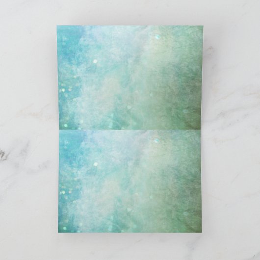 Neugierige Gruß des Kurators Karte (Innenseite)