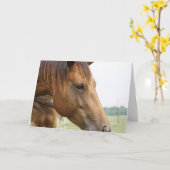 Neugierige Grüße Karte (Gelbe Blume)