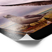 Neugierige Gulden Fotodruck (Ecke)