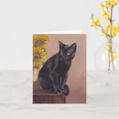 Neugierige Karte (Gelbe Blume)