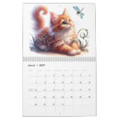 Neugierige Kätzchen Kalender (Mär 2027)