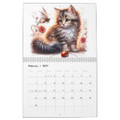 Neugierige Kätzchen Kalender (Feb 2027)