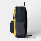 Neugierige Katze Bedruckter Rucksack (Rechts)
