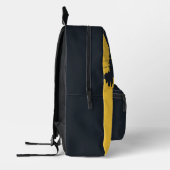 Neugierige Katze Bedruckter Rucksack (Links)