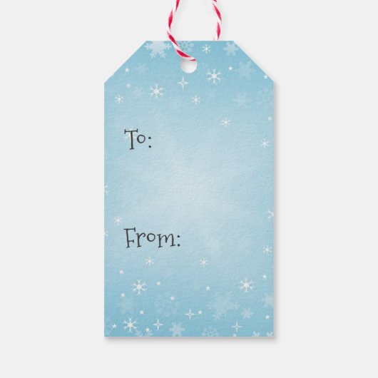 Neugierige Katze in einem roten Weihnachtsjunge Geschenkanhänger (Rückseite)