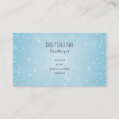 Neugierige Katze in einem roten Weihnachtsjunge Visitenkarte (Rückseite)