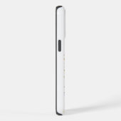 Neugierige Katze und Laufhund iPhone Hülle (Rechte Seite)