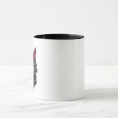 Neugierige Kitty in einem Cyber-Helm Tasse (Zentrum)