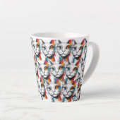Neugierige Kitty Milchtasse (Rechte Ecke)