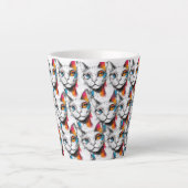 Neugierige Kitty Milchtasse (Vorderseite)