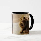 Neugierige Kitty Tasse (VorderseiteRechts)