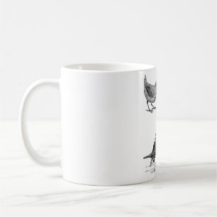 Neugierige kleine Vogelfreunde Kaffeetasse