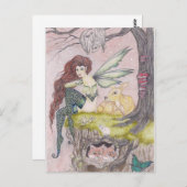 Neugierige Kreaturen Postkarte (Vorne/Hinten)