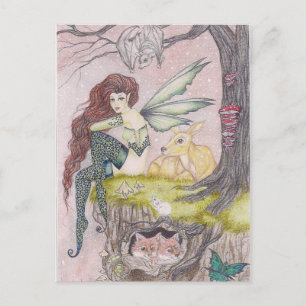 Neugierige Kreaturen Postkarte