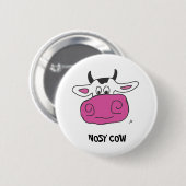NEUGIERIGE KUH BUTTON (Vorne & Hinten)