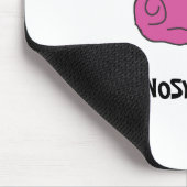 NEUGIERIGE KUH MOUSEPAD (Ecke)